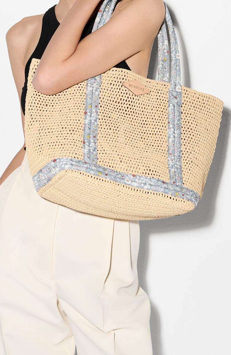 MZ Wallace Medium Crochet Tote, Alternate, color, Junes Meadow