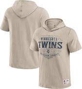 Darius Rucker Collection by Fanatics Men's Darius Rucker Collection by Fanatics  Tan Minnesota Twins Hooded T-Shirt
