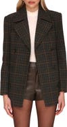 Avec Les Filles Oversize Double Breasted Peacoat