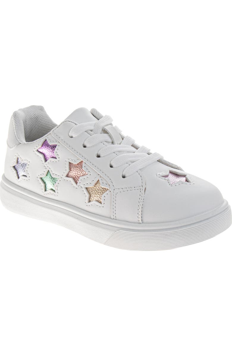 JOSMO Kids' Low Top Sneaker, Main, color, White Multi