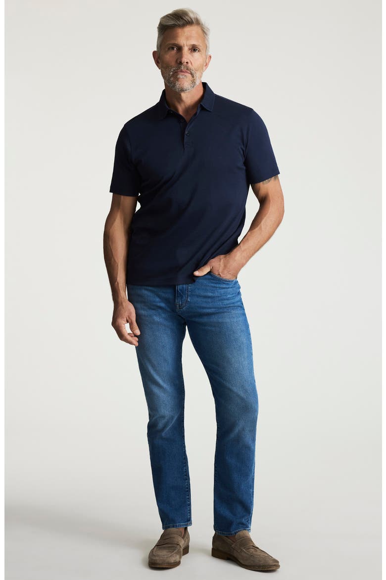 Charisma Straight Leg Jeans, Alternate, color, MID BRUSHED AERODENIM
