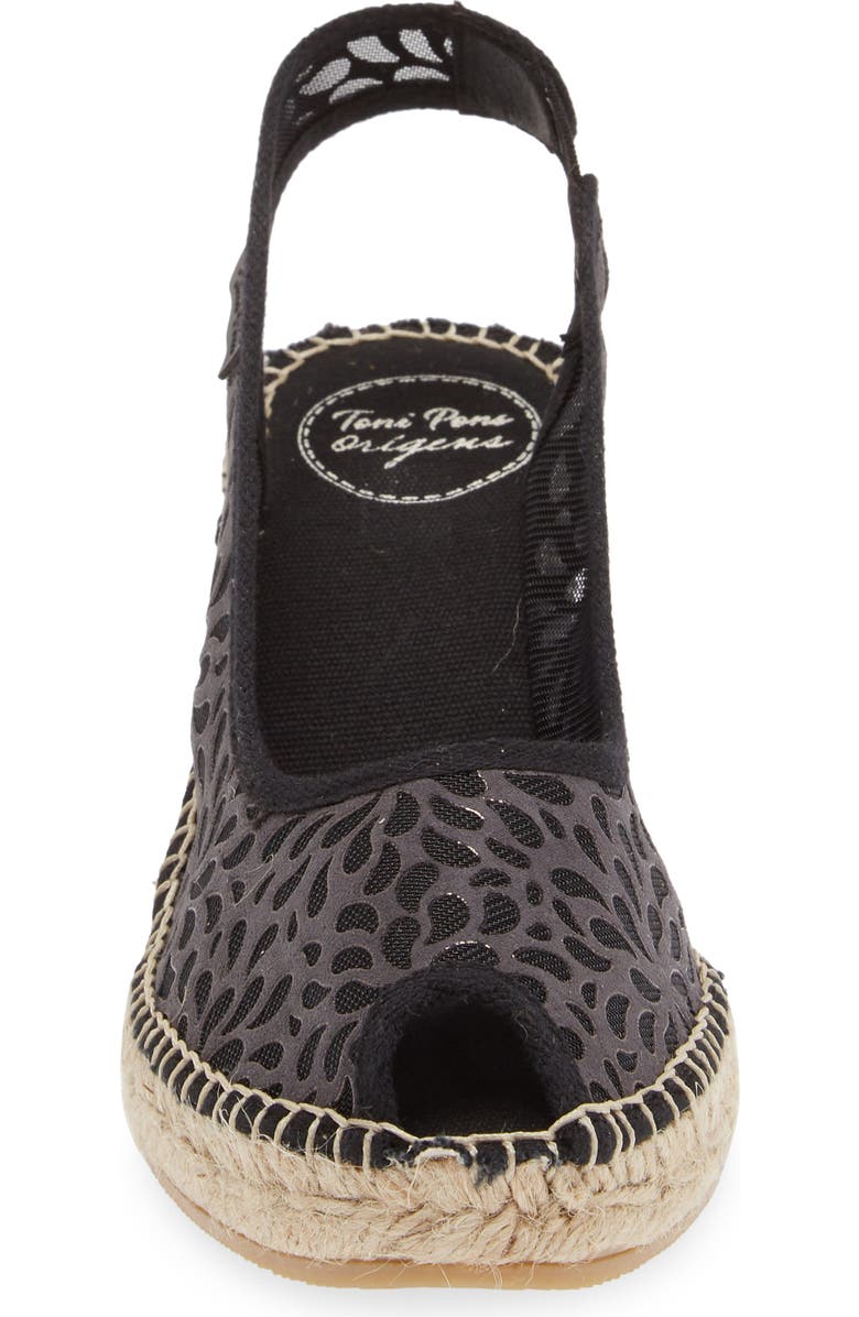 Toni Pons Bea Slingback Wedge Espadrille Sandal, Alternate, color,