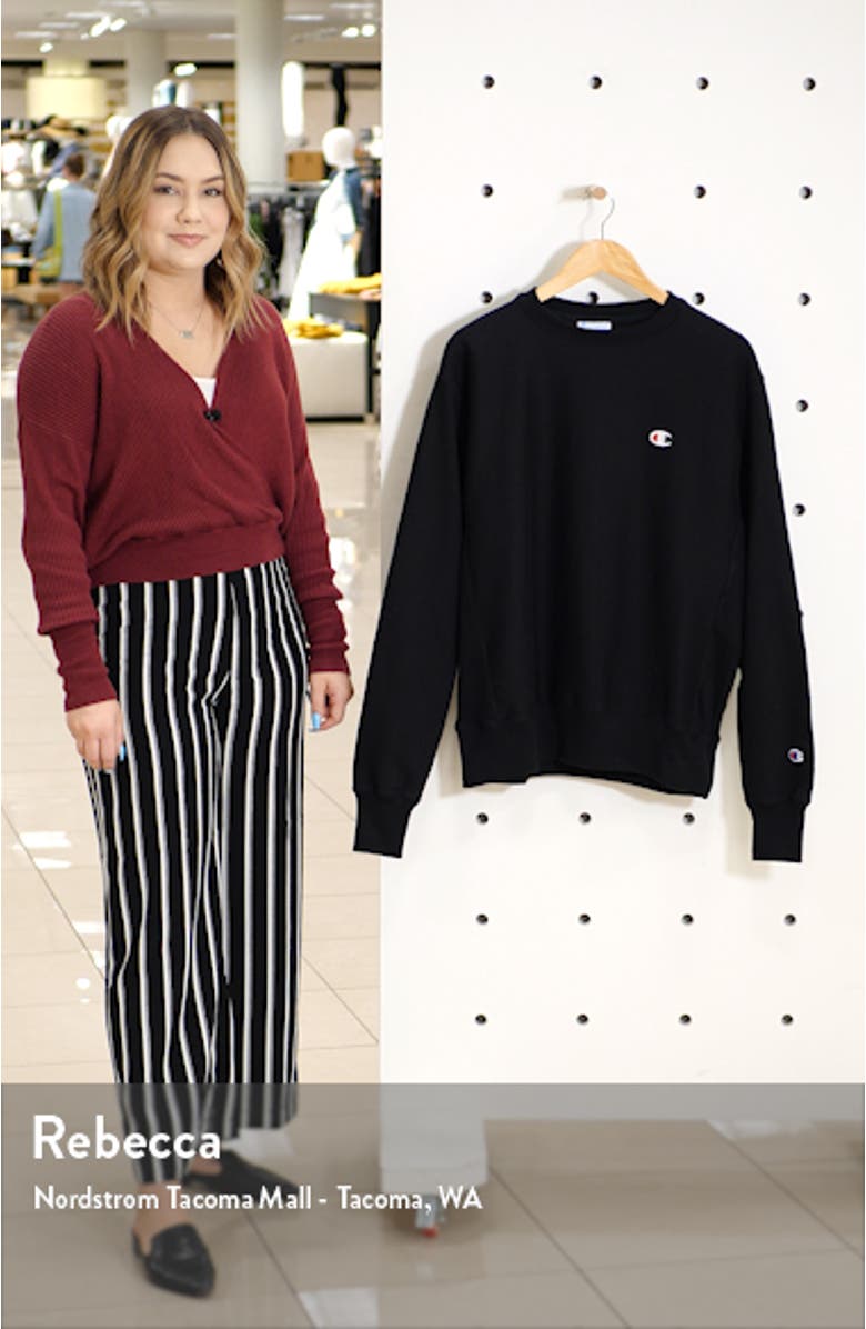 Reverse Weave<sup>®</sup> Crew Sweatshirt, sales video thumbnail