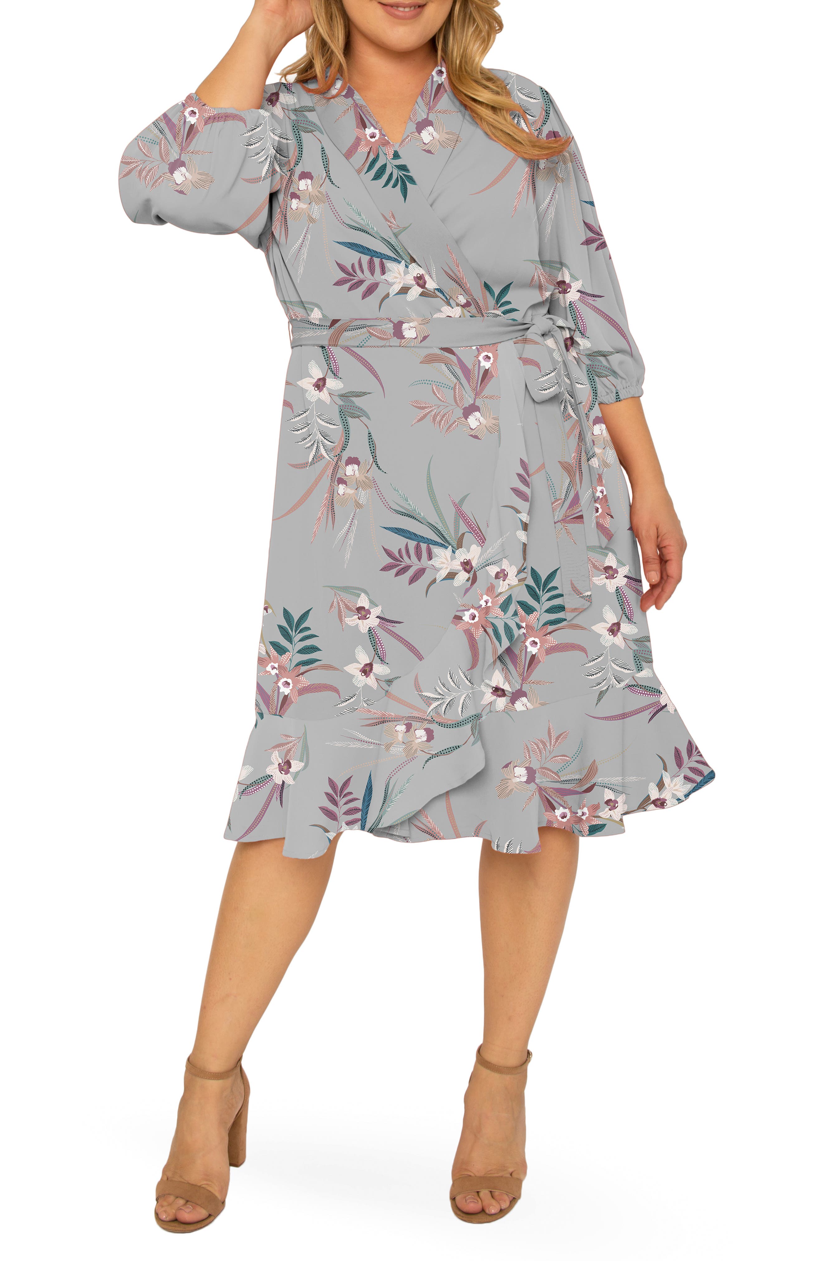 Kylie Ruffle Wrap Dress - image 5