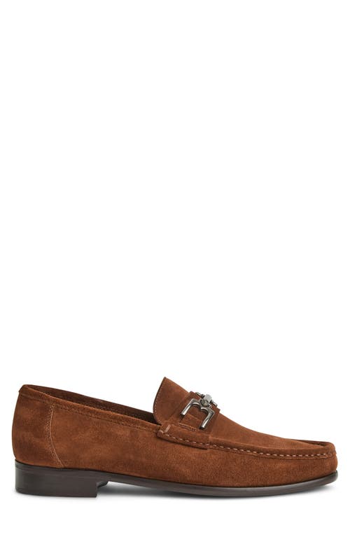 Bruno Magli Trieste Bit Loafer In Cognac Suede