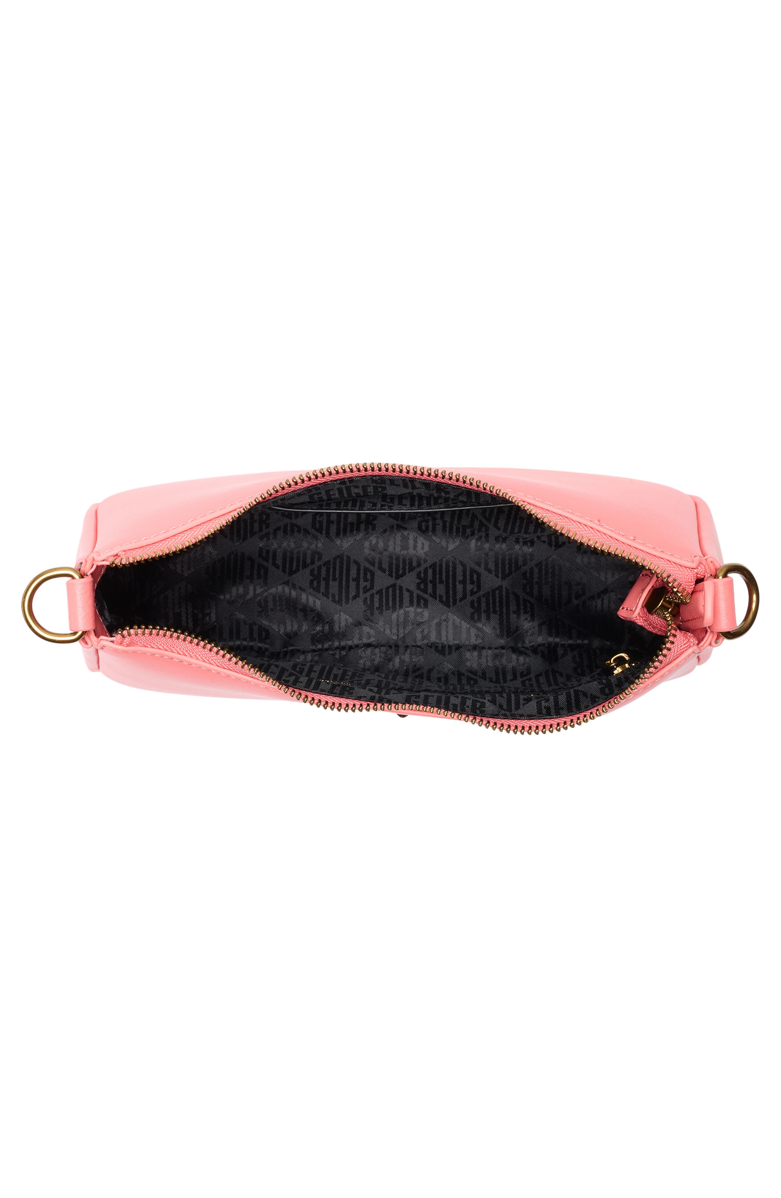 Kurt Geiger London Highgate Leather Shoulder Bag, Alternate, color, Open Pink