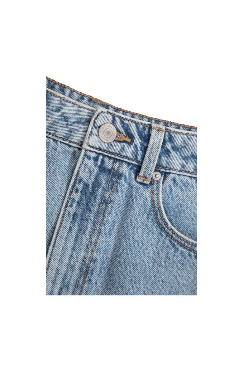 Kate Denim Mini Skirt, Alternate, color, Blue