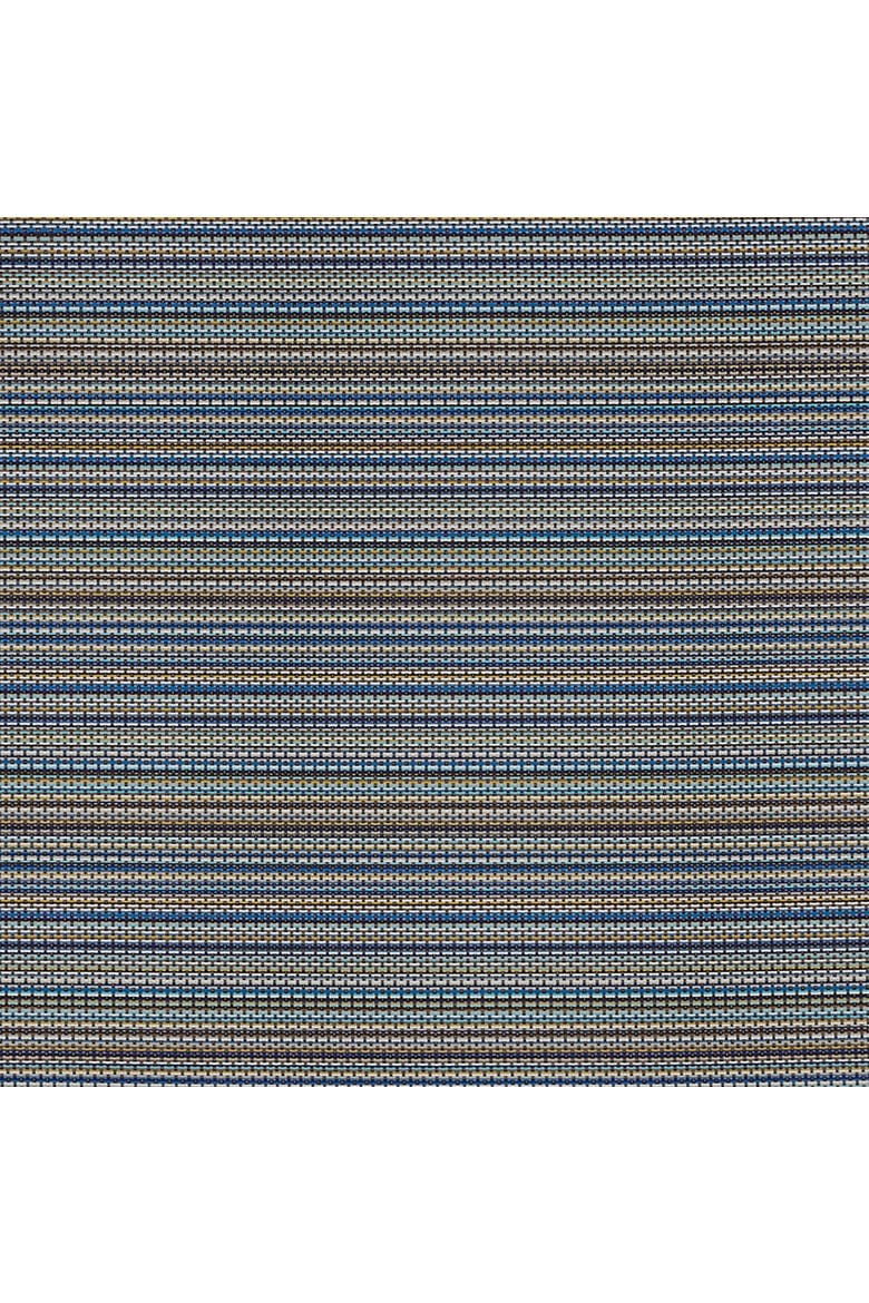 Ocean Blue PVC Micro Stripe Placemat Set/6, Alternate, color, Ocean Blue