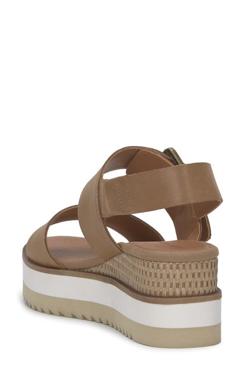 Shop Lucky Brand Turoma Platform Wedge Slingback Sandal