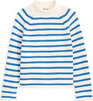 Alex Mill Eastport Stripe Roll Neck Sweater
