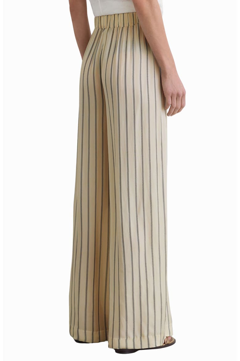 Minnie Wide Leg Stripe Pants, Alternate, color, NEUTRAL/ NAVY