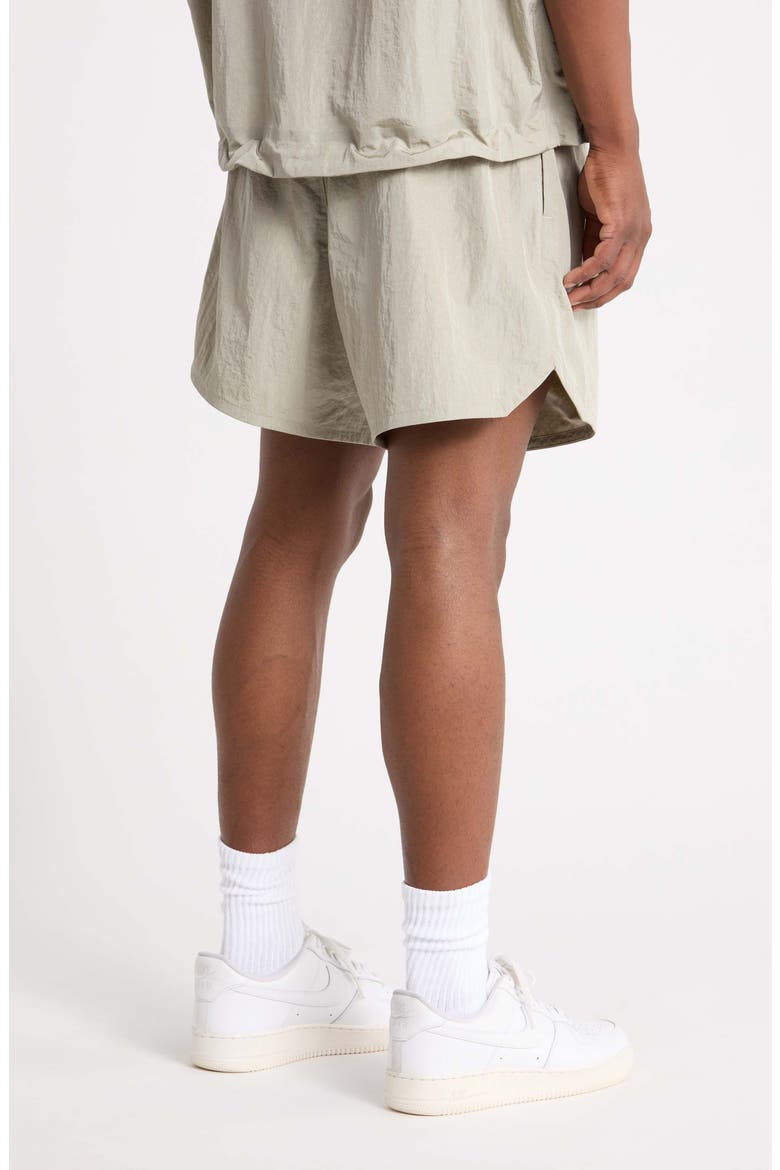 x MLB Dodgers Drawstring Gym Shorts, Alternate, color, SEAL