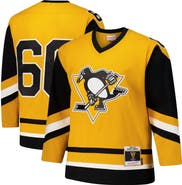 Mitchell & Ness Men's Mario Lemieux Gold Pittsburgh Penguins 1984-85 Power Play Jersey