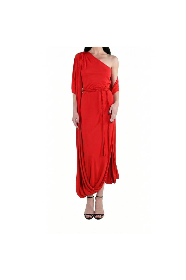 x Julie Harrah-Everyway Dress, Alternate, color, Red