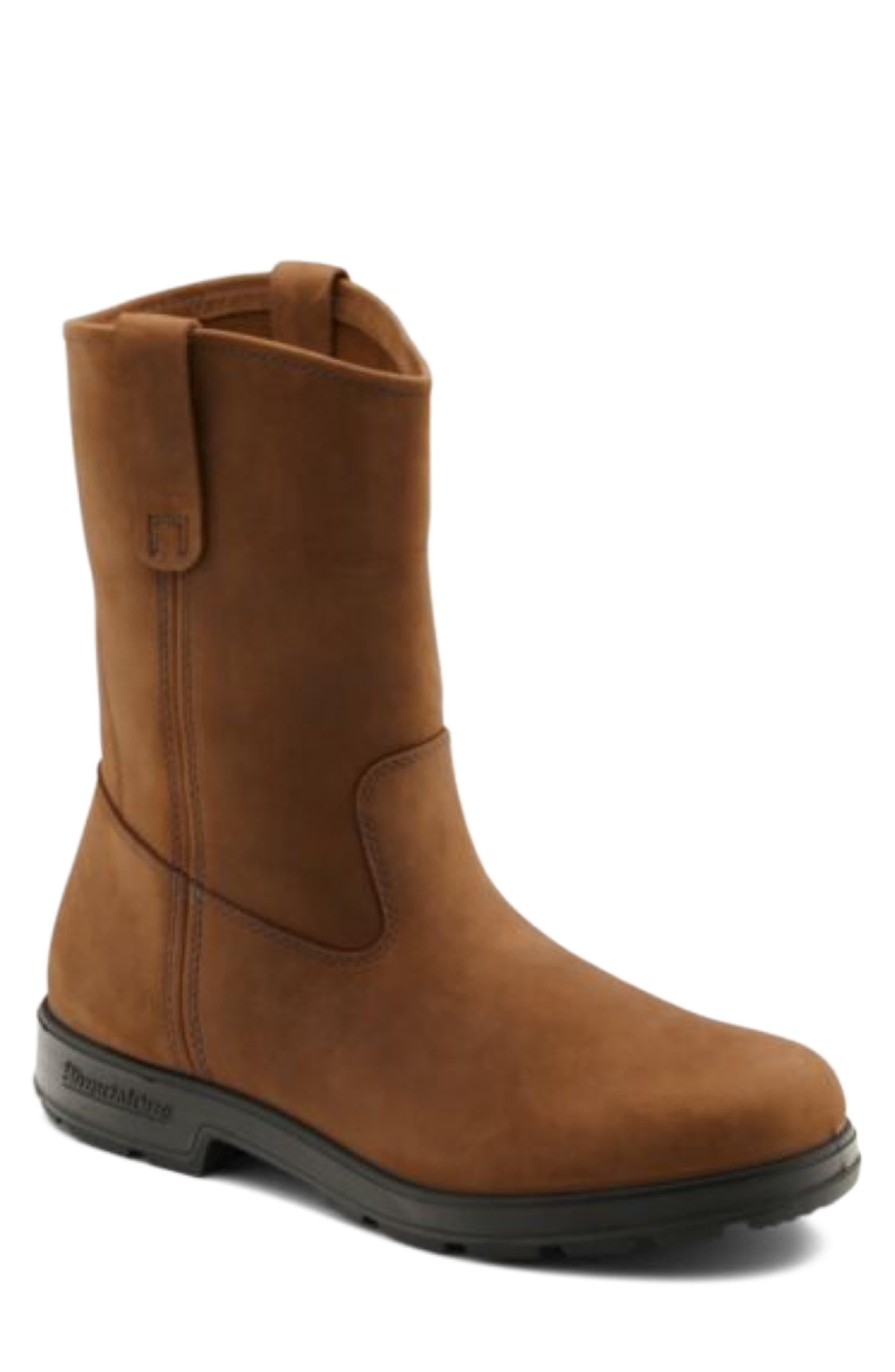 Blundstone Footwear Original Rigger Water Resistant Boot, Main, color, Teak