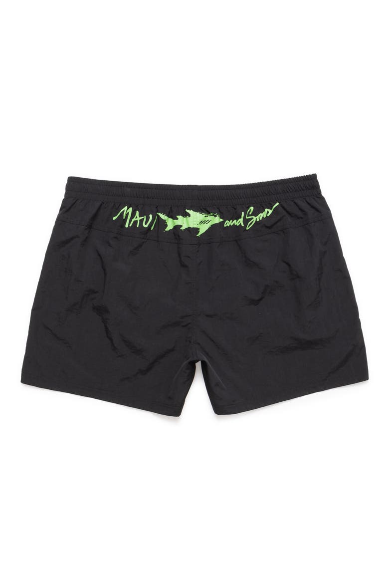 Party Rocker Volley Shorts, Alternate, color, BLACK