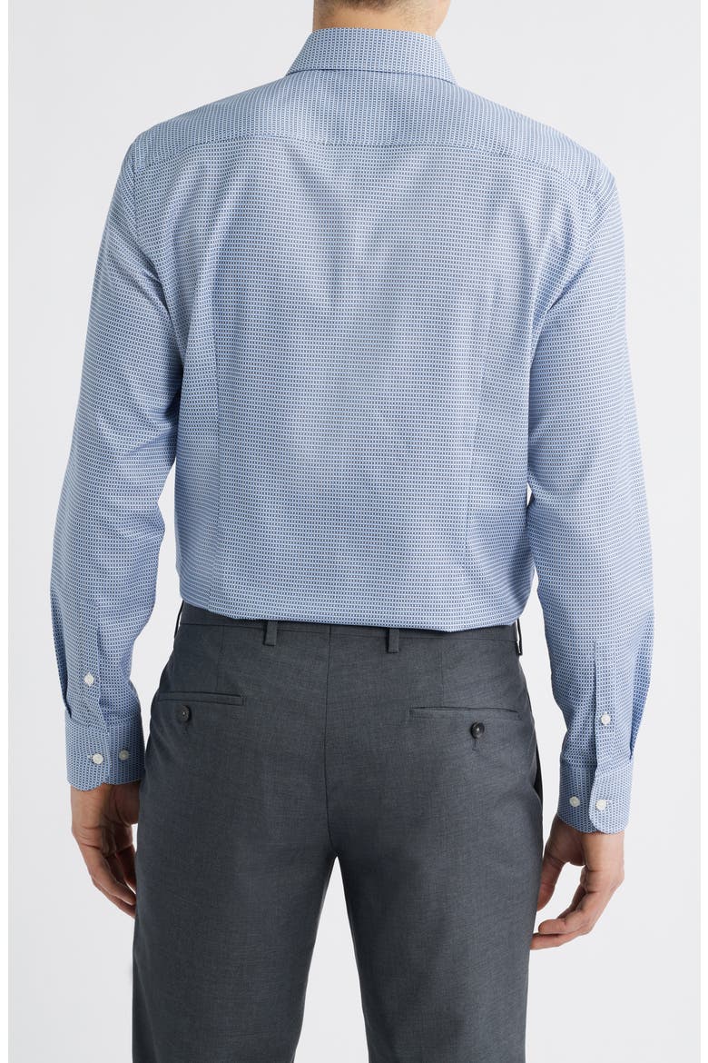 Hank Slim Fit Easy Iron Dress Shirt, Alternate, color, DARK BLUE
