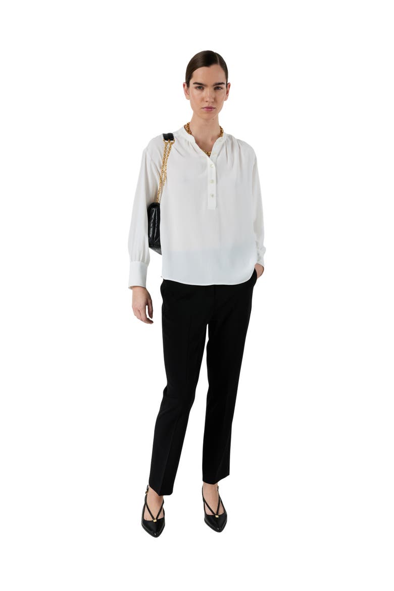 Cézanne Blouse, Alternate, color, Ecru