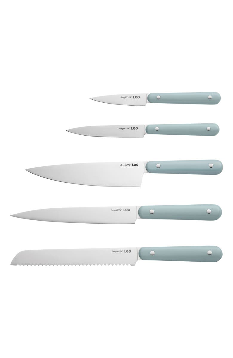 BergHOFF Leo Slate 5-Piece Knife Set, Main, color, Slate