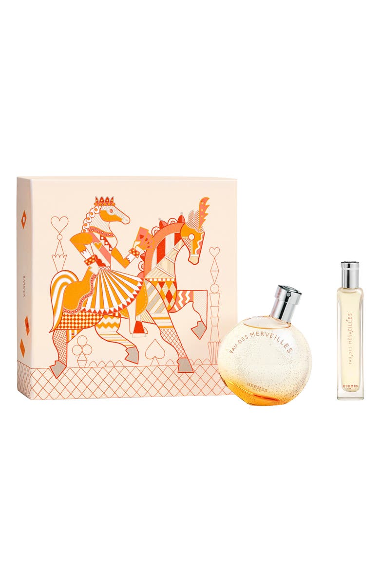 Hermès Eau des Merveilles Eau de Toilette Gift Set, Main, color, 