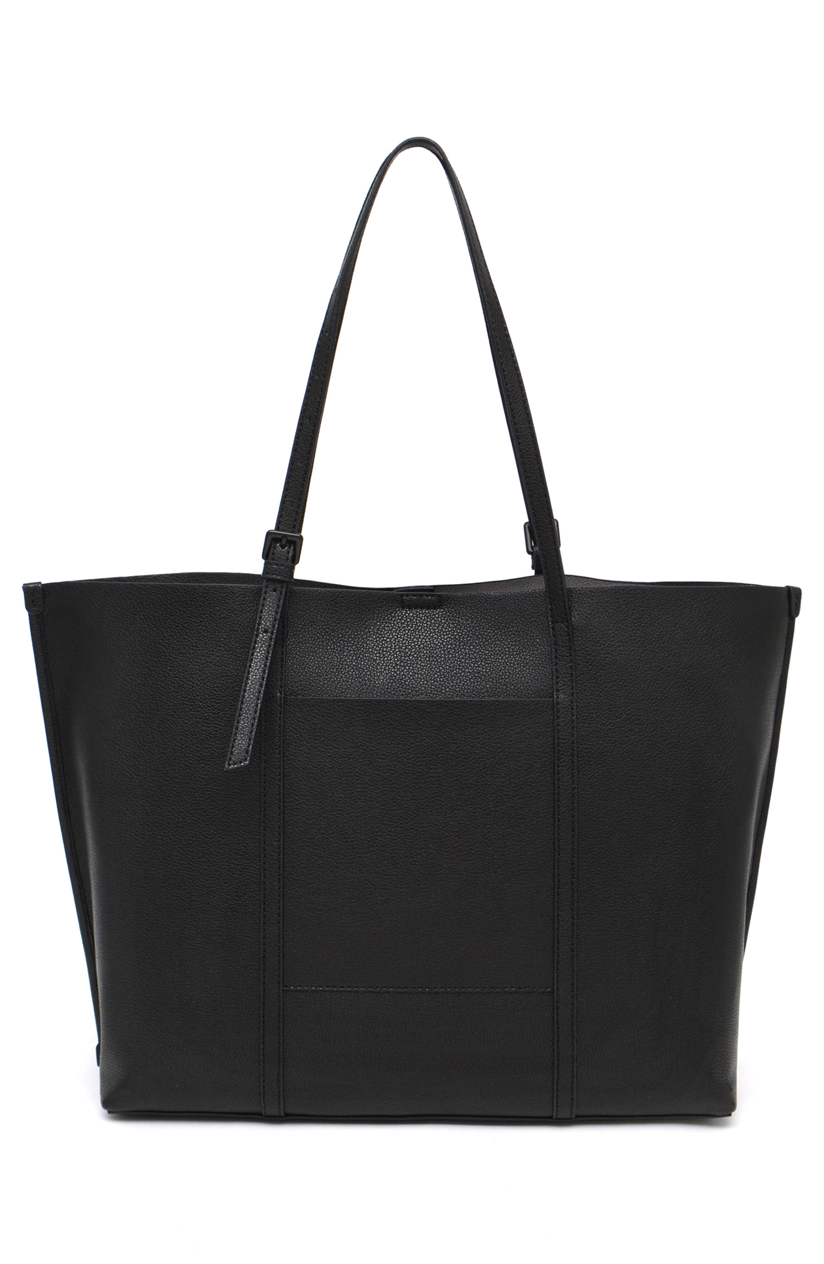 Thacker Kay Leather Tote, Alternate, color, Black