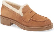 Stuart Weitzman Celia Lite Genuine Shearling Loafer