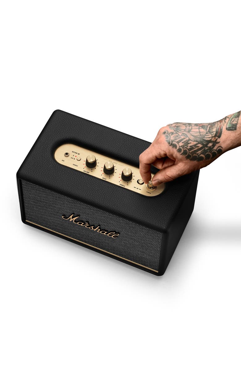 Marshall Acton III Bluetooth<sup>®</sup> Speaker, Alternate, color, Black