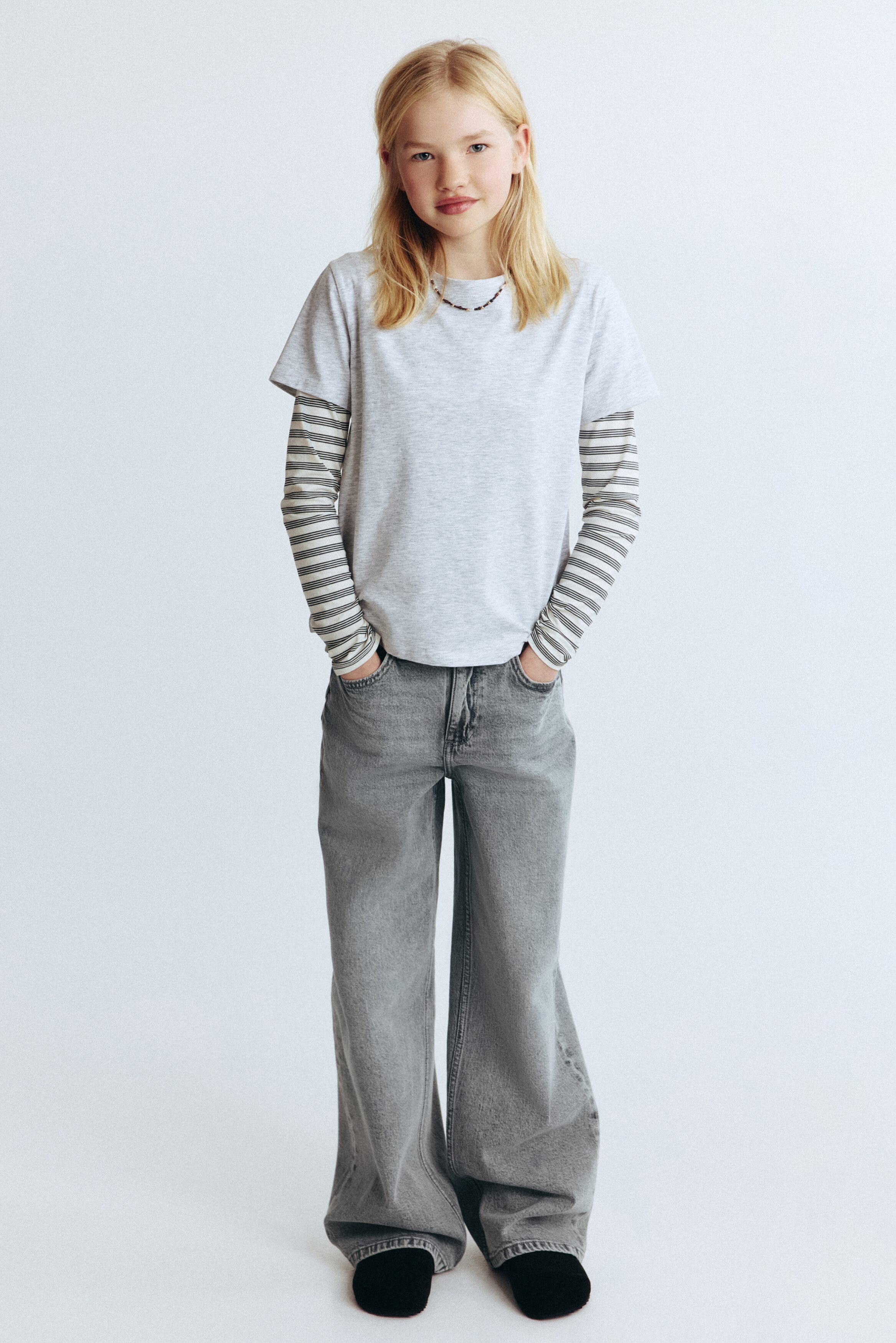 Light denim gray