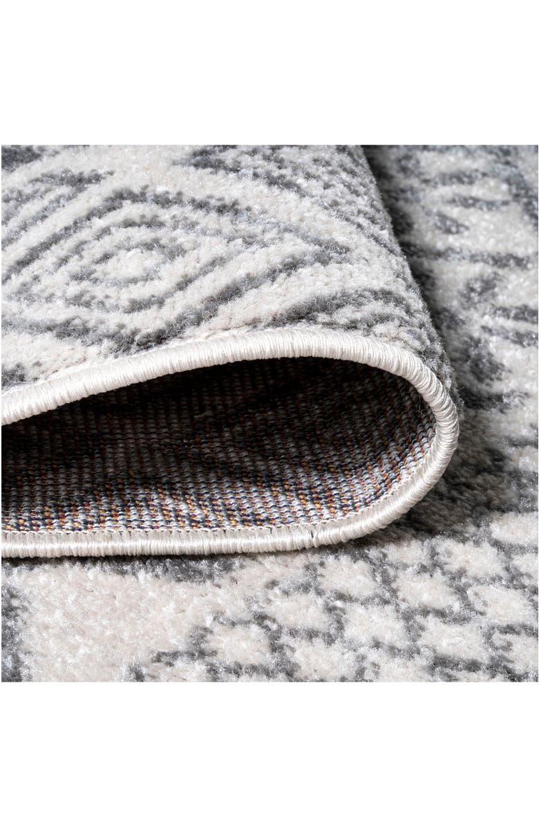 JONATHAN Y Athens Modern Geometric Boho Area Rug, Alternate, color, Gray/Cream