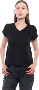 WILT Clothing V-Neck Short Sleeve Baby Tee