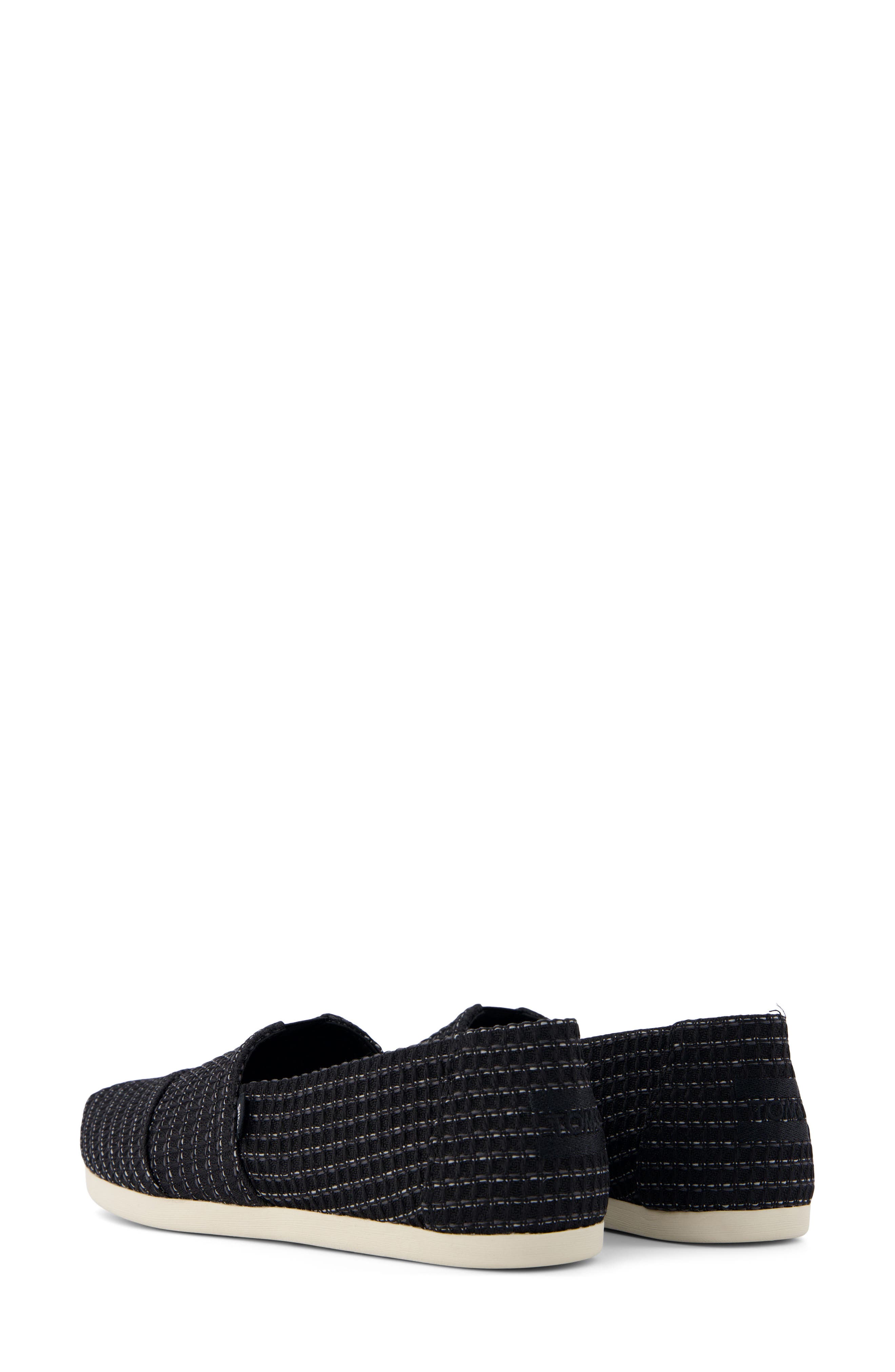 TOMS Alpargata Classic Slip-On, Alternate, color, Black