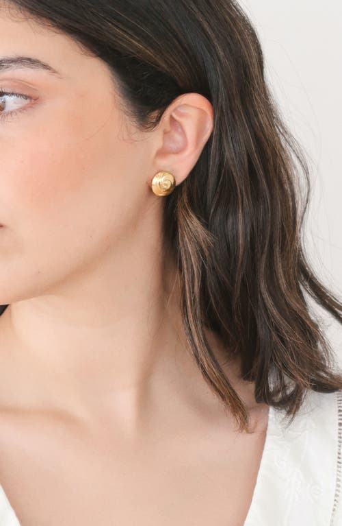 Joiana Jewelry Bold Billow Earrings In Gold