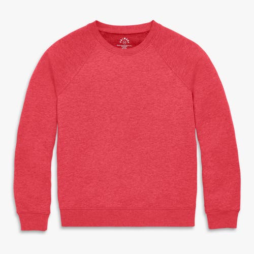 Primary Adult Cozy Fleece Sweatshirt In Red