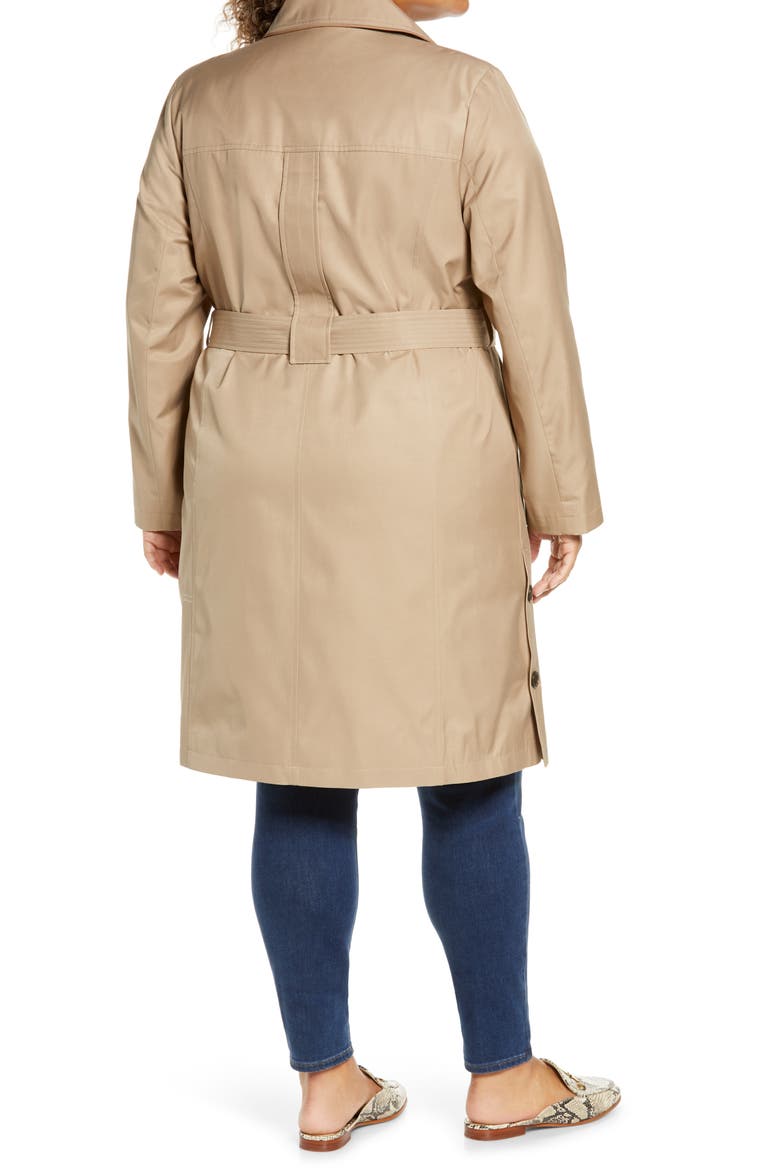 Water Repellent Trench Coat, Alternate, color, SAND