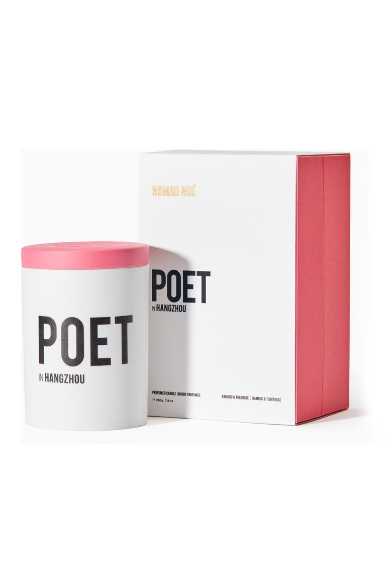 POET in Hangzhou Luxury Candle, Alternate, color, NO COLOR
