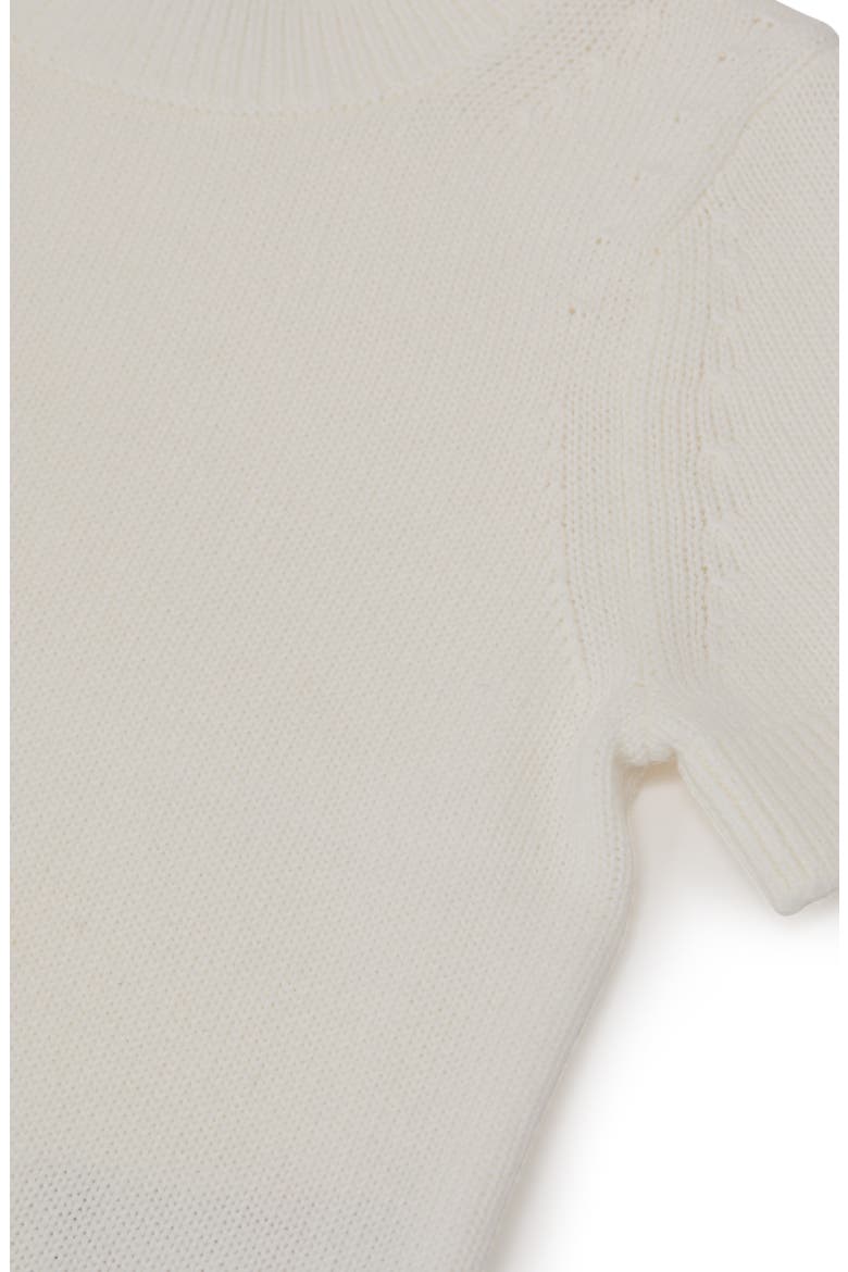 Kids' Rhea Short Sleeve Sweater, Alternate, color, IVORY