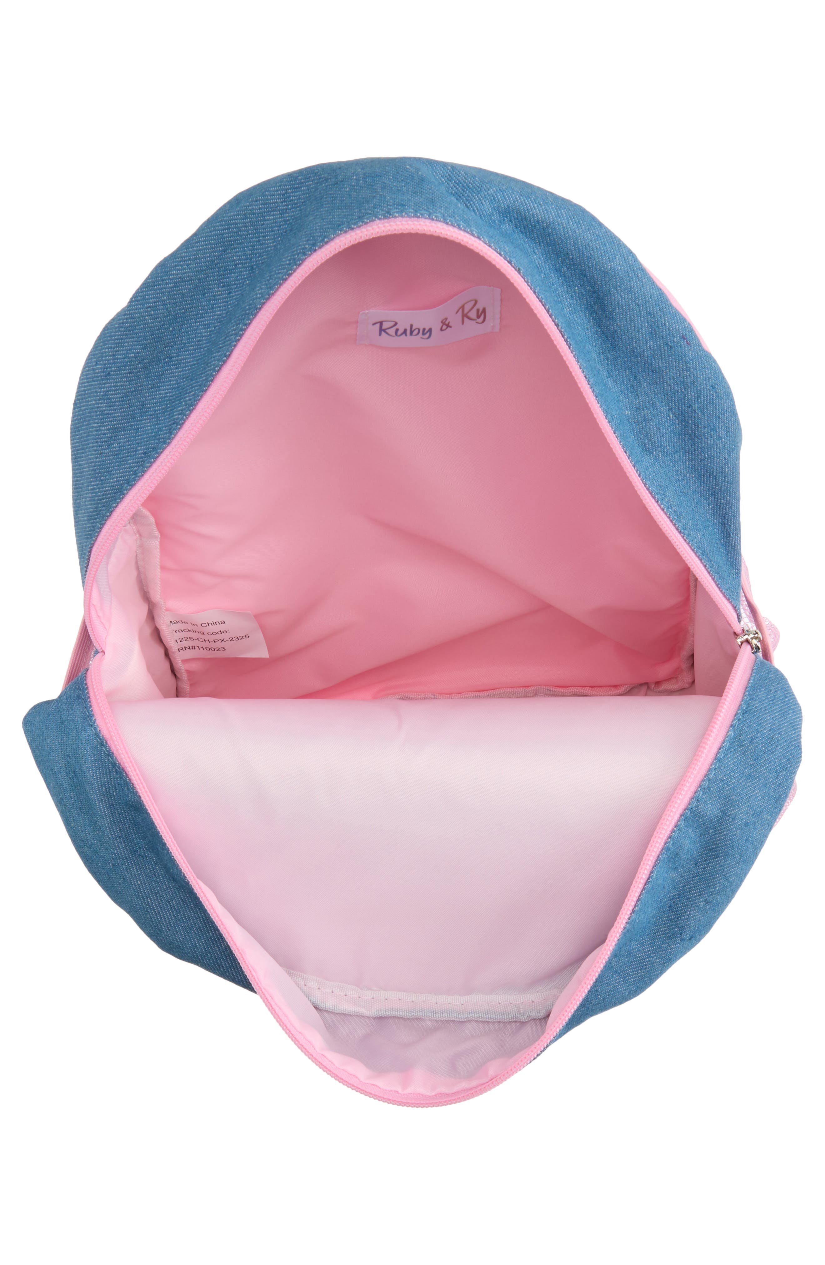 Kids' Denim Backpack, Alternate, color, DENIM