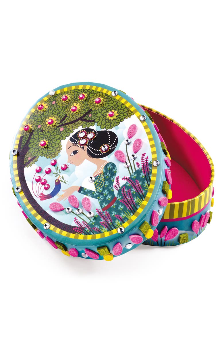 Djeco Little Secrets DIY Mosaic Craft Box, Alternate, color,