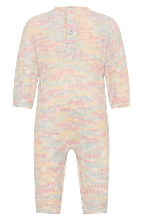 Tiny Tribe Stripe Sweater Romper In Multi
