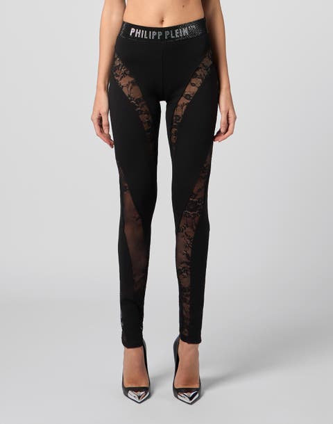 Multicutting Leggings Lace Women