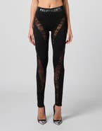 PHILIPP PLEIN Multicutting Leggings Lace Women