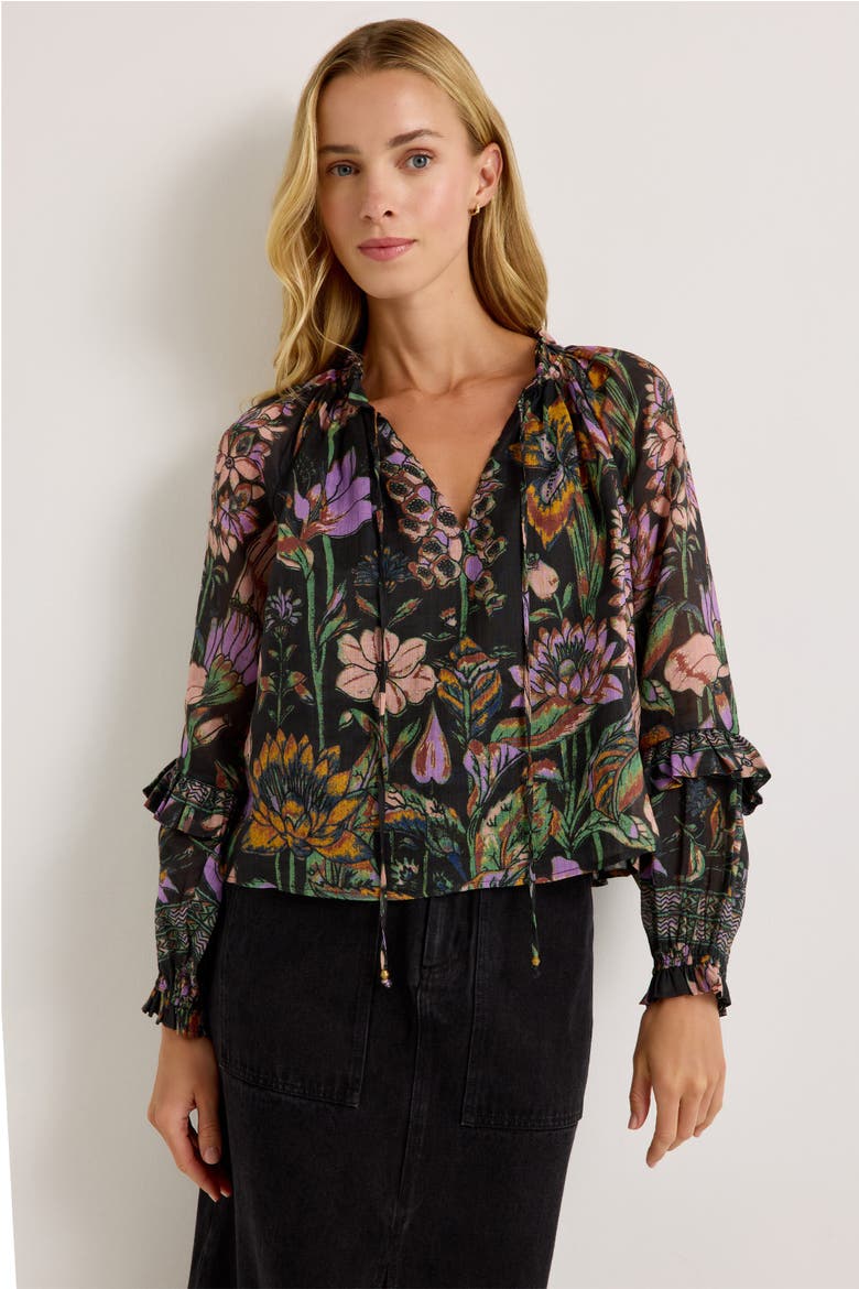 Umika Top, Alternate, color, Nightshade