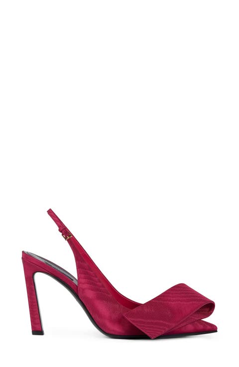 Twisted Ribbon Slingback Pump (Women)