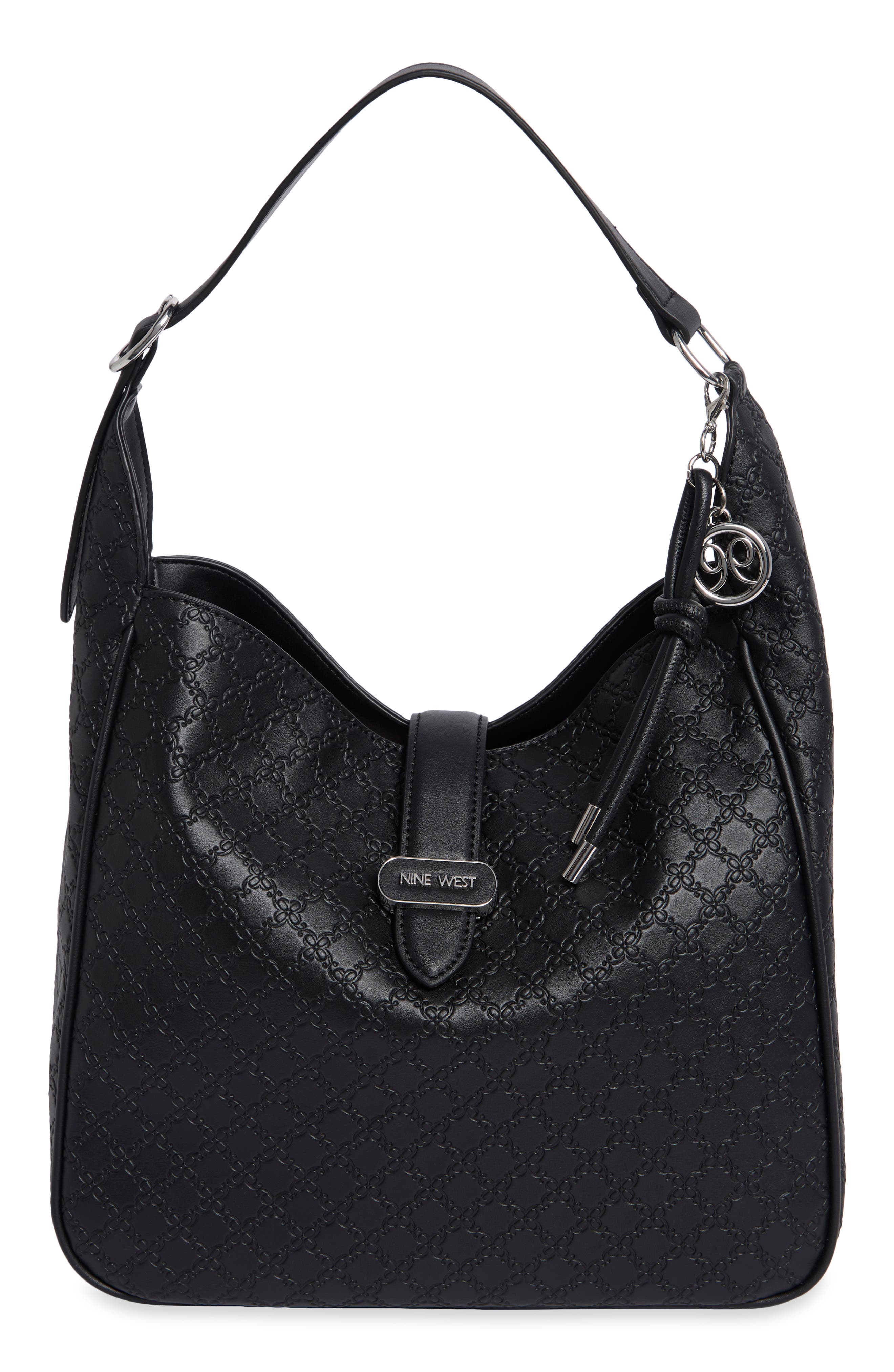 Samson Faux Leather Hobo Bag