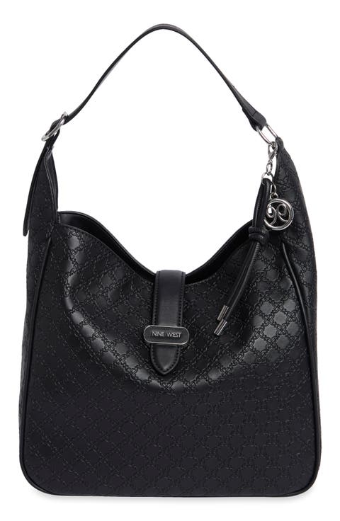 Samson Faux Leather Hobo Bag