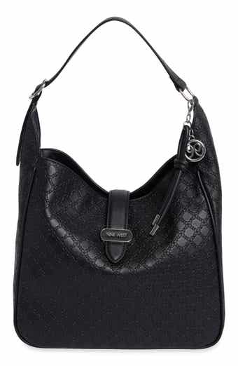 Samson Faux Leather Hobo Bag