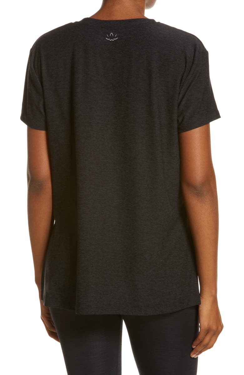 Beyond Yoga Split Up Long T-Shirt, Alternate, color, 