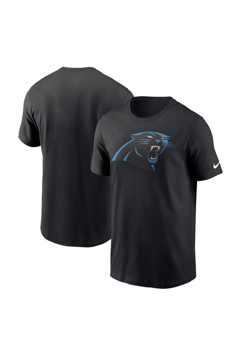 Men's Nike  Black Carolina Panthers Primary Logo T-Shirt, Main, color, Black