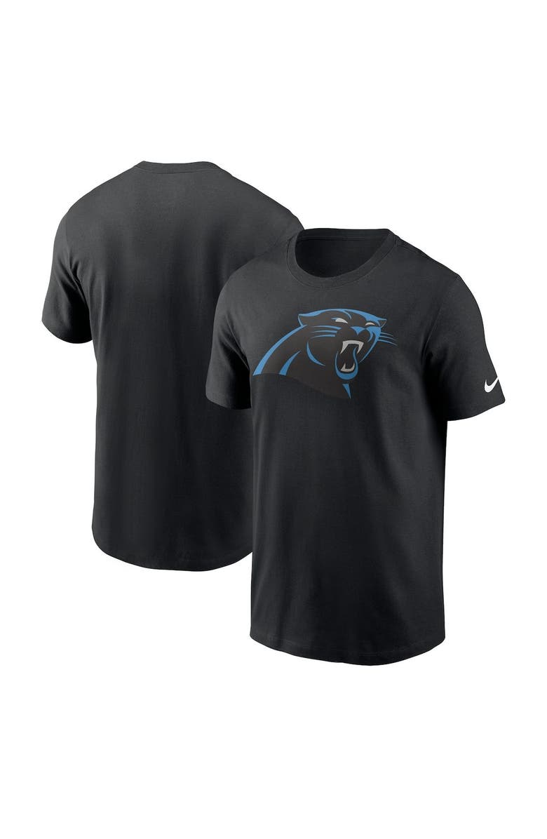 Nike Men's Nike Black Carolina Panthers Primary Logo T-Shirt, Main, color, Black