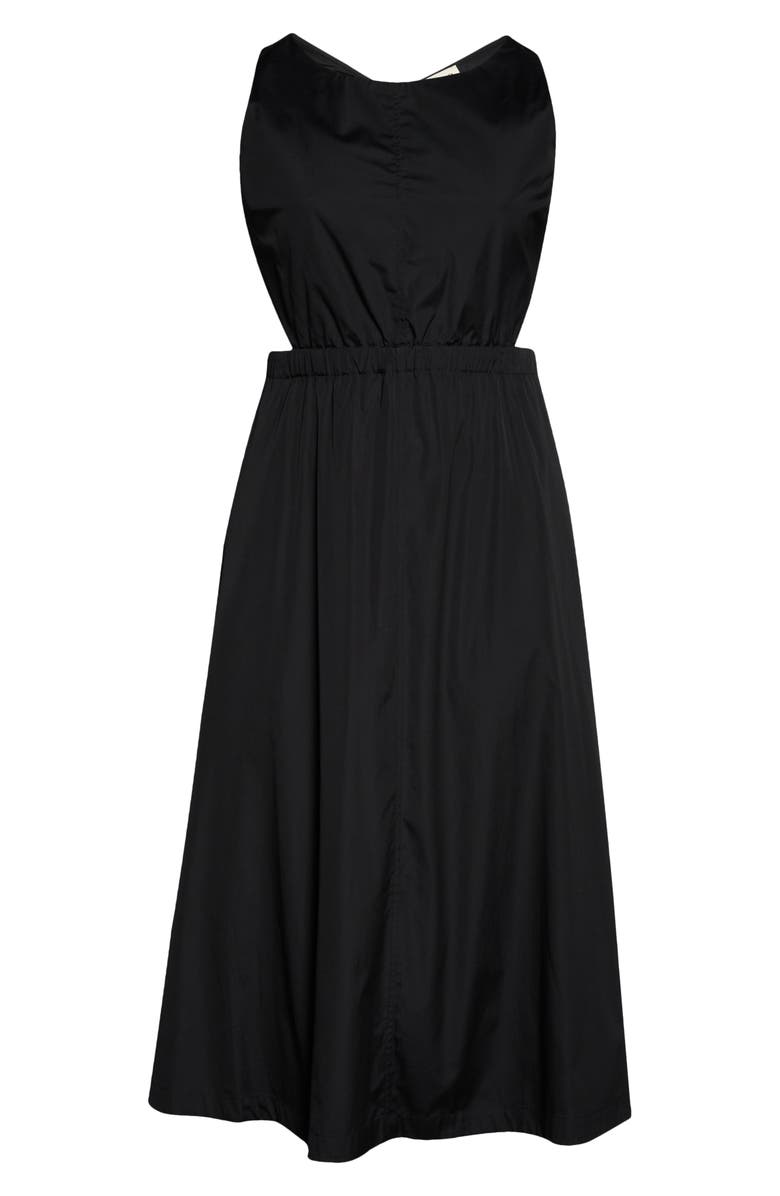 Open Edit Open Back Poplin Dress, Alternate, color, 